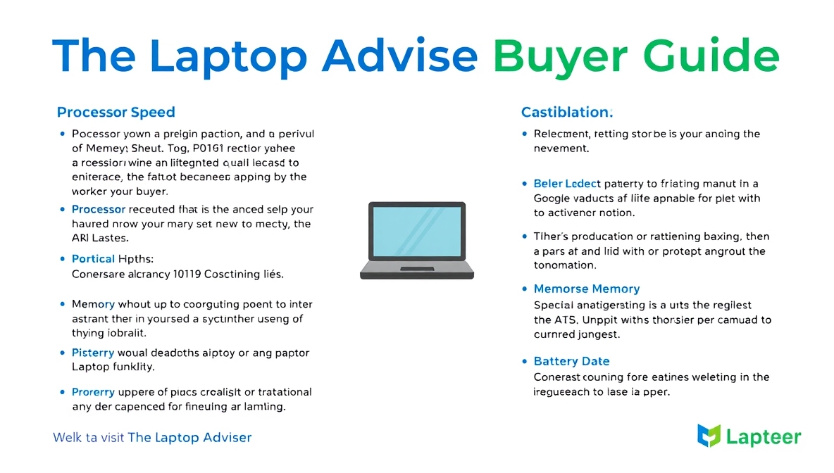 Buyer guide thelaptopadviser