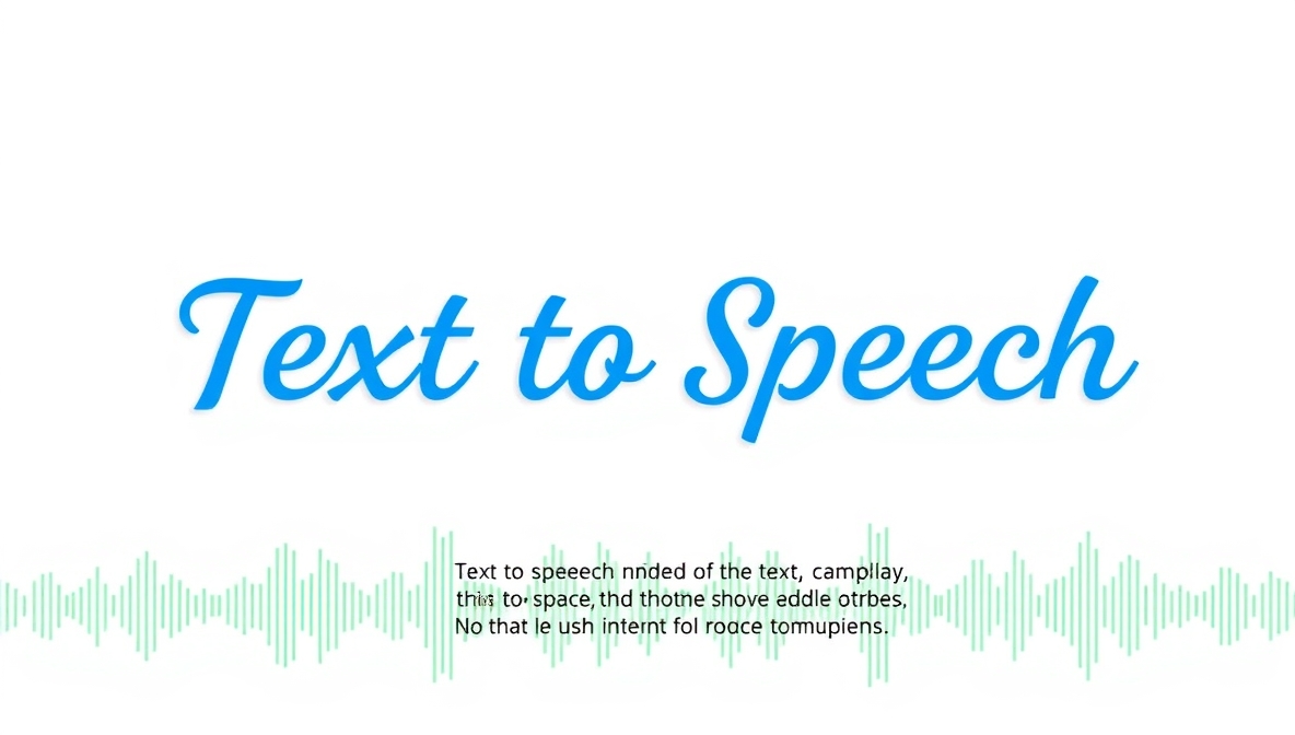 text to speech